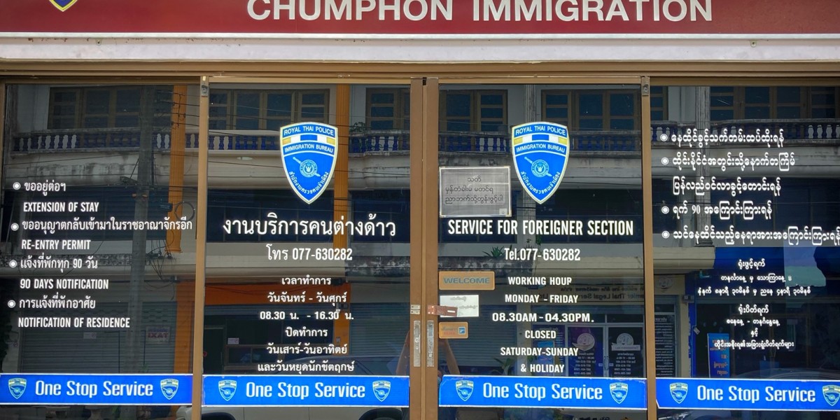 Chumphon Immigration Behörde Visaverlängerung Thailand
