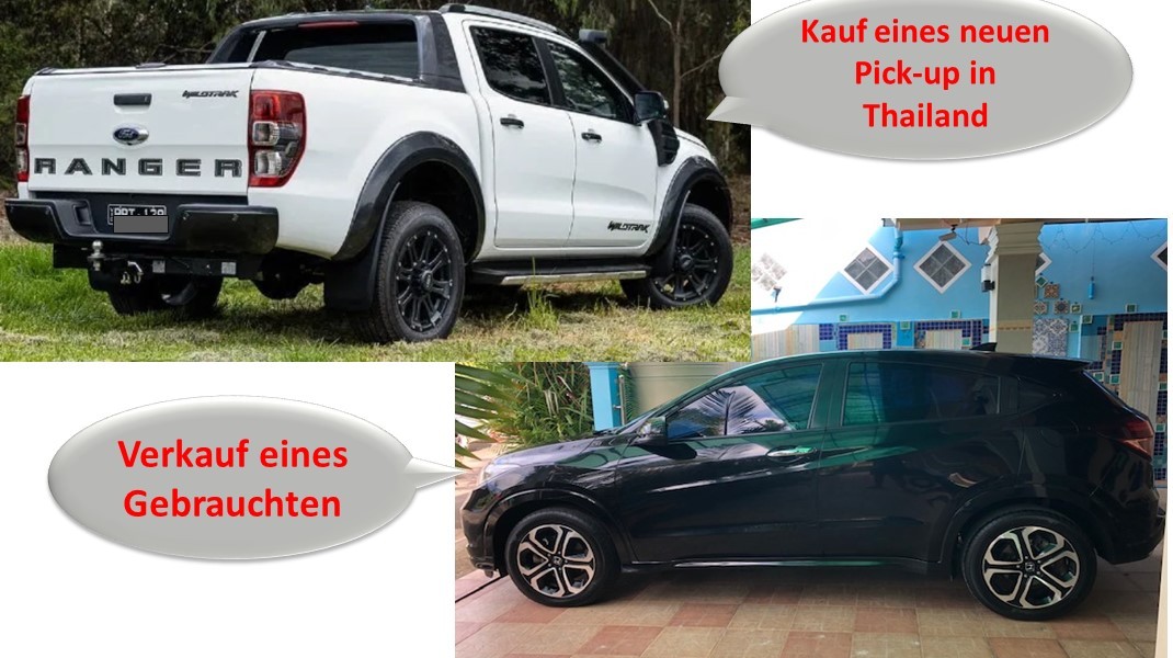 Autokauf Thailand, Verkauf Gebrauchtwagen und Kauf Pick-up
