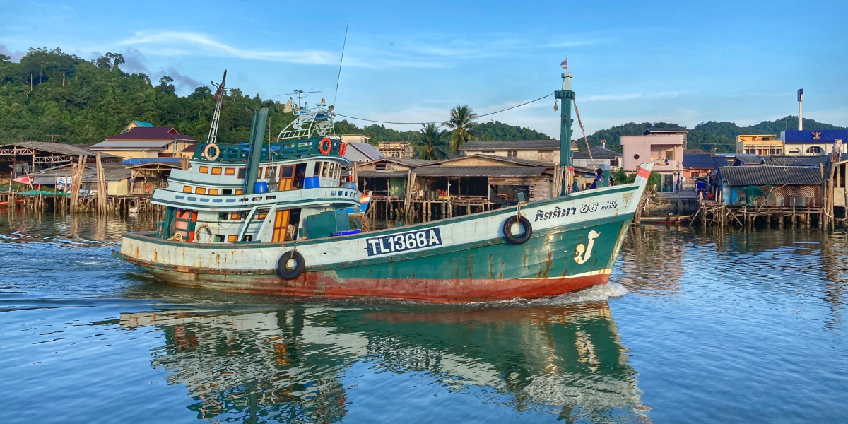 Tintenfisch anglen in Chumphon Thailand