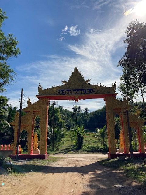 schönes Tempel Portal