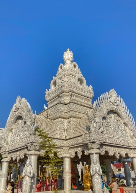 Nan eine Stadt mit vielen Tempel im Norden von Thailand