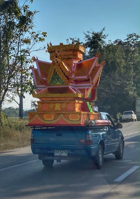 Straßenverkehr, reisen im Norden Thailand