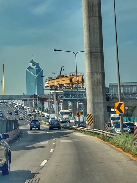 Infrastruktur Bangkok Thailand, Hochbahnbau