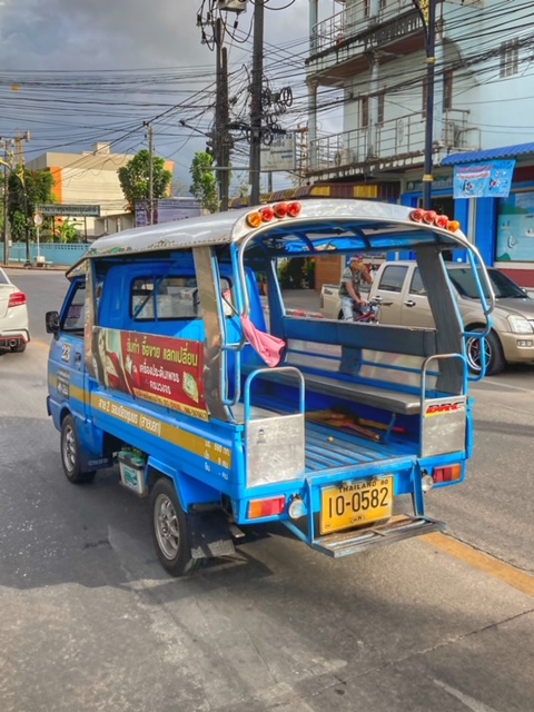 taxi Tuk Tuk, Pickup in Chumphon Thailand