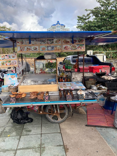 Saläng Straße Thailand, garküche