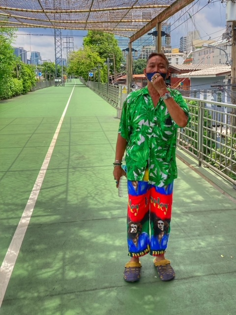 kein stau auf der green bridge oder green mile bangkok