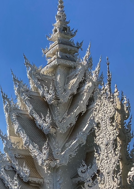 chiang rai, weisser tempel, nordthailand