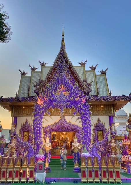 skorpion tempel in chiang rai nahe myanmar