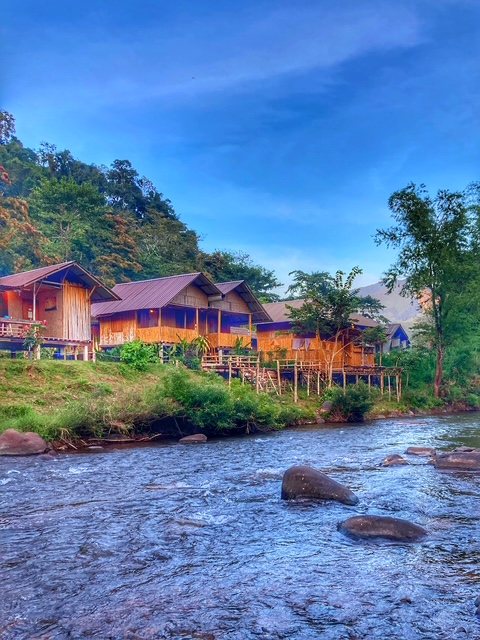 bach in nan, norden thailands