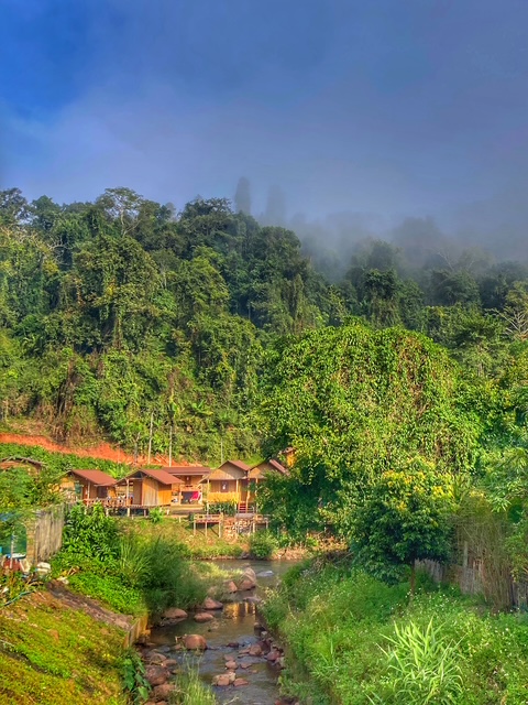 bach in der provinz nan, norden thailands