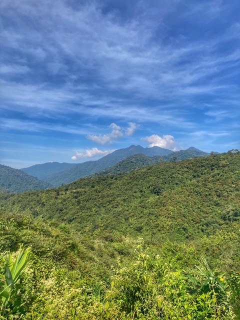berge in nan im norden von thailand