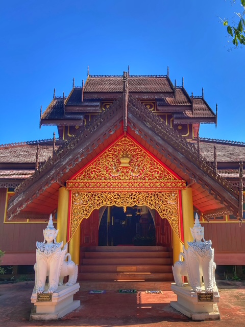 tempel im norden von thailand