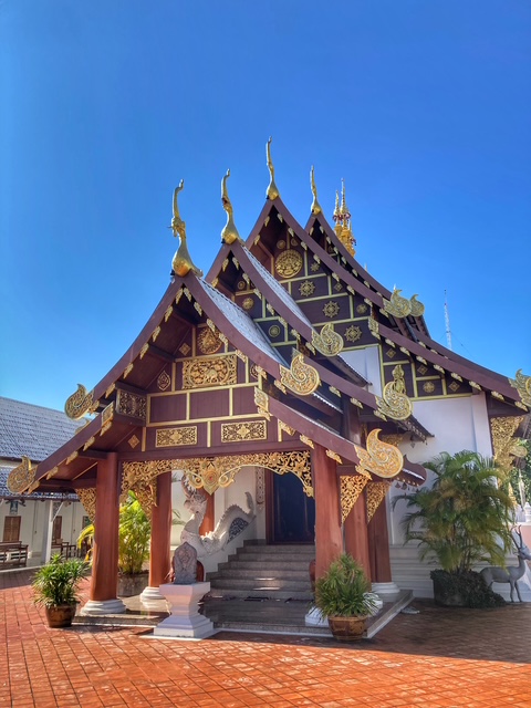 tempel im norden von thailand