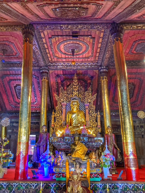 tempel in phayao im norden von thailand