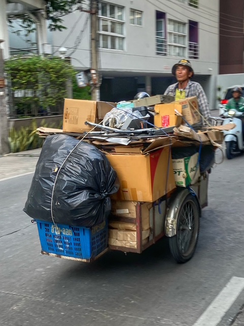 fahrrad, lastenfahrrad, bangkok