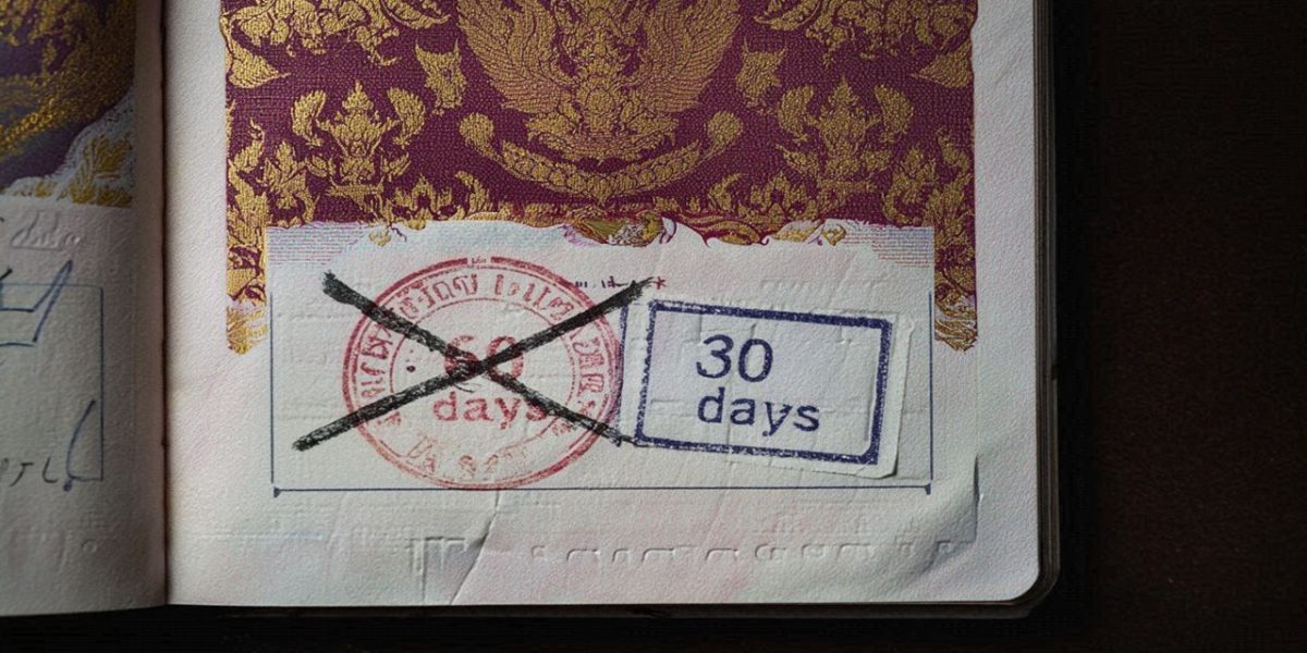 60 tage visafreie einreise nach thailand, qualitätstourismus massentourismus