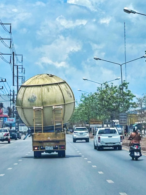 lustige kfz in thailand, wo sonst