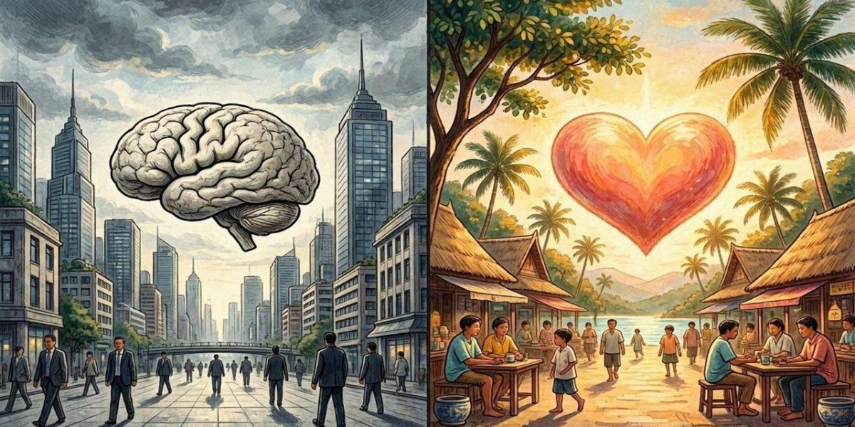 thailändische sprache verstehen, kultur verstehen, thailändische wörter mit herz