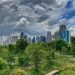 benjakitti lumphini park green bridge mile bangkok thailand